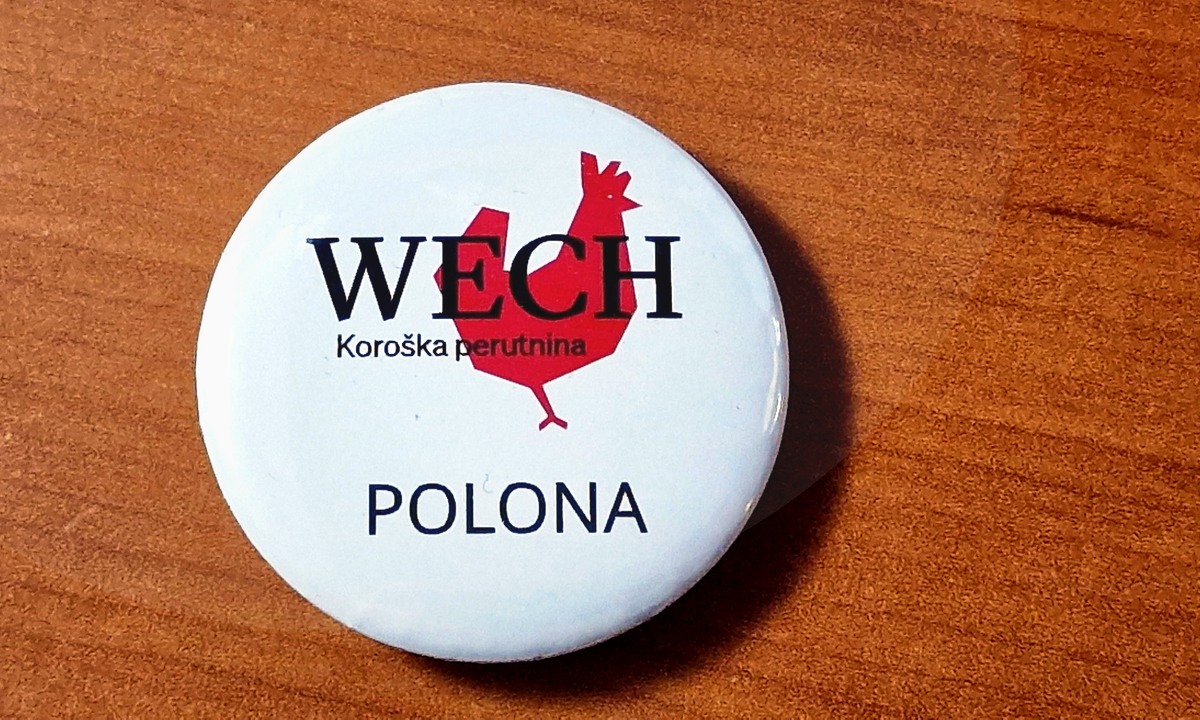 Broška z imenom za dogodek