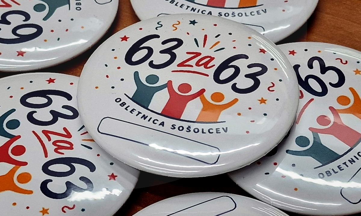 Broške 63 za 63, bližnji posnetek